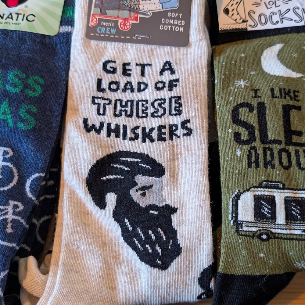 Graphic socks (New Set of 3)